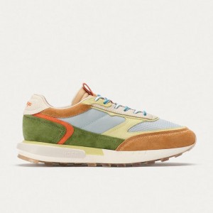 Men's HOFF TRIBE MALINDI Trainers Orange Yellow Green | IRELAND RANQ5