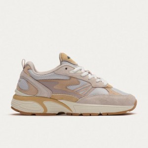 Women's HOFF STATE CALIFORNIA Trainers Beige Grey | IRELAND YHOA1