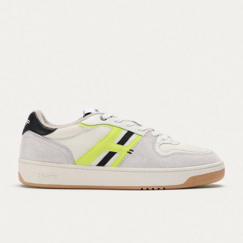 Men\'s HOFF METRO UNION Trainers White Yellow | IRELAND WUME9