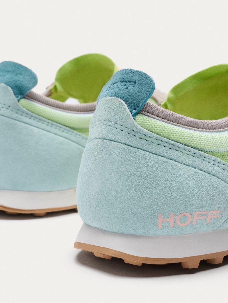 Women's HOFF BIRD PEACOCK Trainers White Green | IRELAND GXLS8