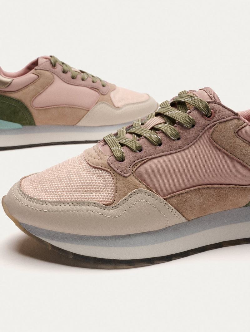 Women's HOFF CITY PARIS Trainers Pink Brown | IRELAND ZABD1