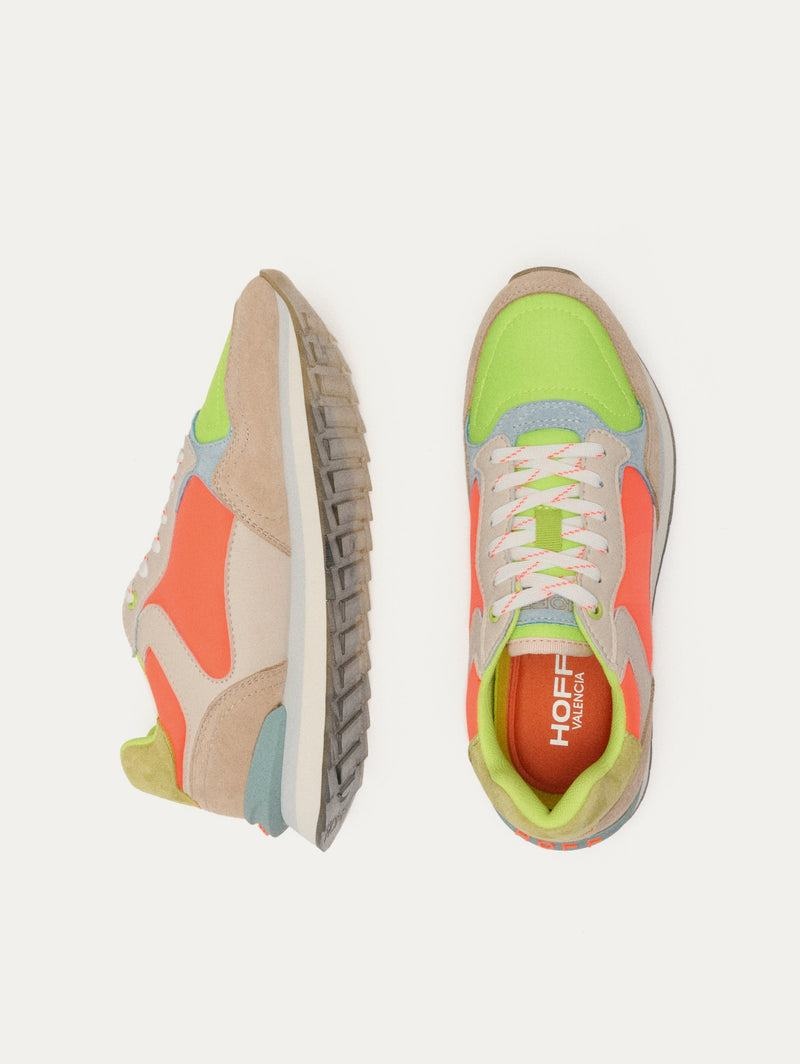 Women's HOFF CITY VALENCIA Trainers Green Multicolor | IRELAND AZXW0