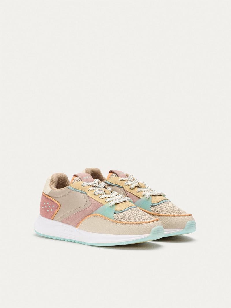 Women's HOFF DISTRICT CARNABY Trainers Beige Pink Yellow | IRELAND MLQI2