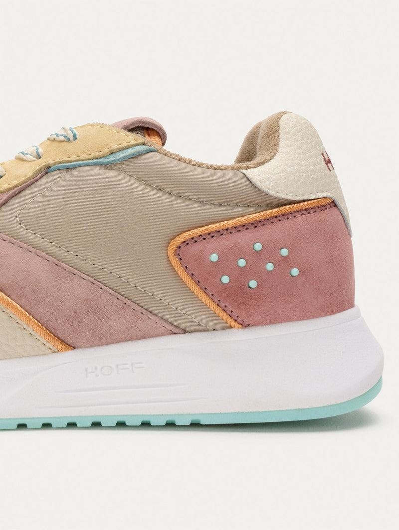 Women's HOFF DISTRICT CARNABY Trainers Beige Pink Yellow | IRELAND MLQI2