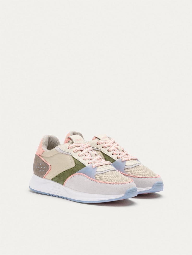 Women's HOFF DISTRICT PILSEN Trainers Pink Green Multicolor | IRELAND PUOC4