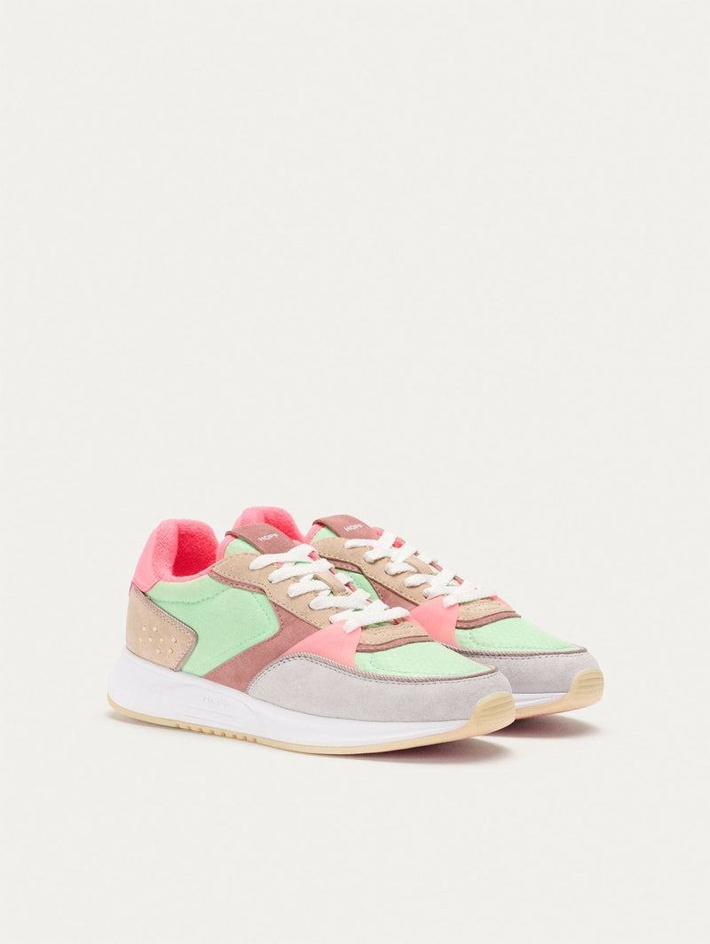 Women's HOFF DISTRICT RAMBLA Trainers Beige Pink Green | IRELAND DAEY6