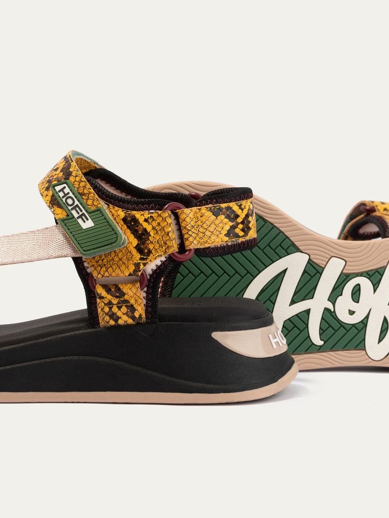 Women's HOFF ISLAND PALAWAN Sandals Green Multicolor | IRELAND MVSH4