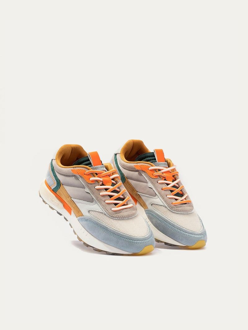 Women's HOFF TRIBE CONGO Trainers White Grey Orange | IRELAND DHMQ9