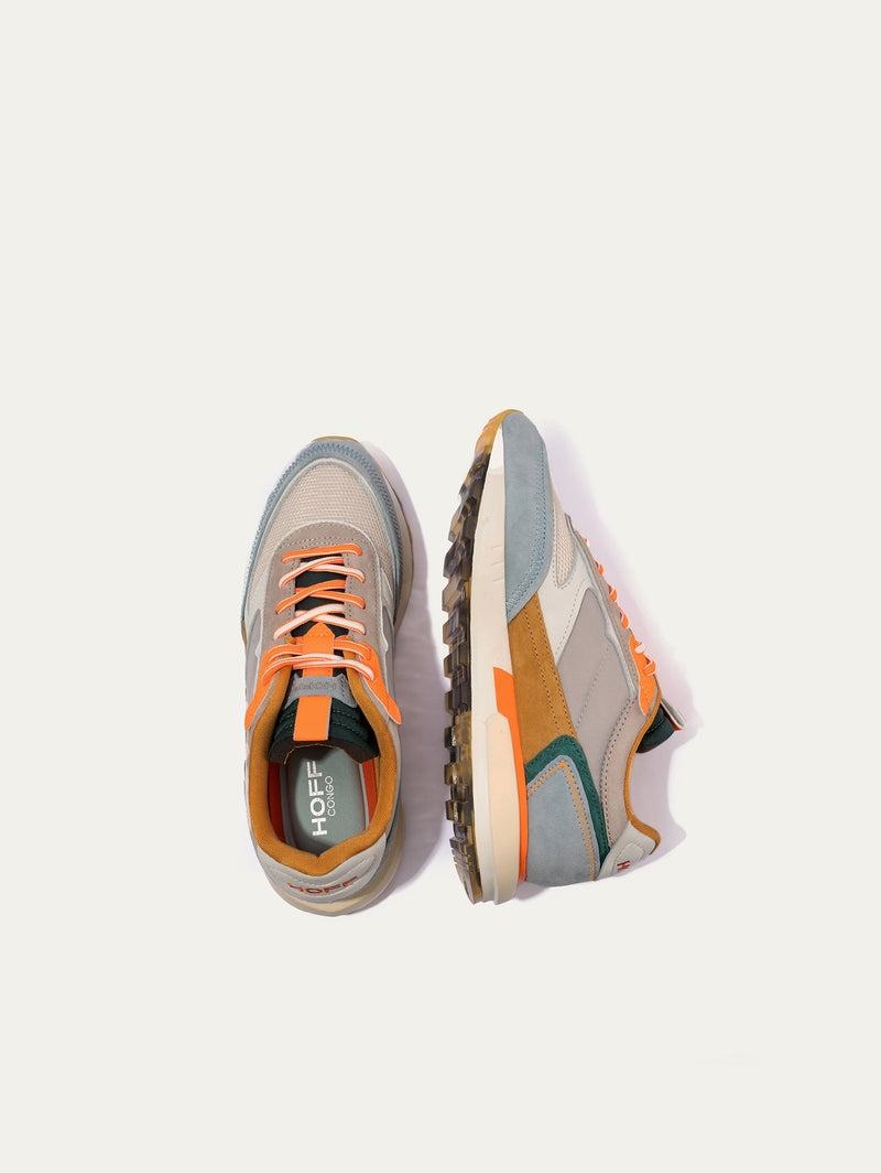 Women's HOFF TRIBE CONGO Trainers White Grey Orange | IRELAND DHMQ9